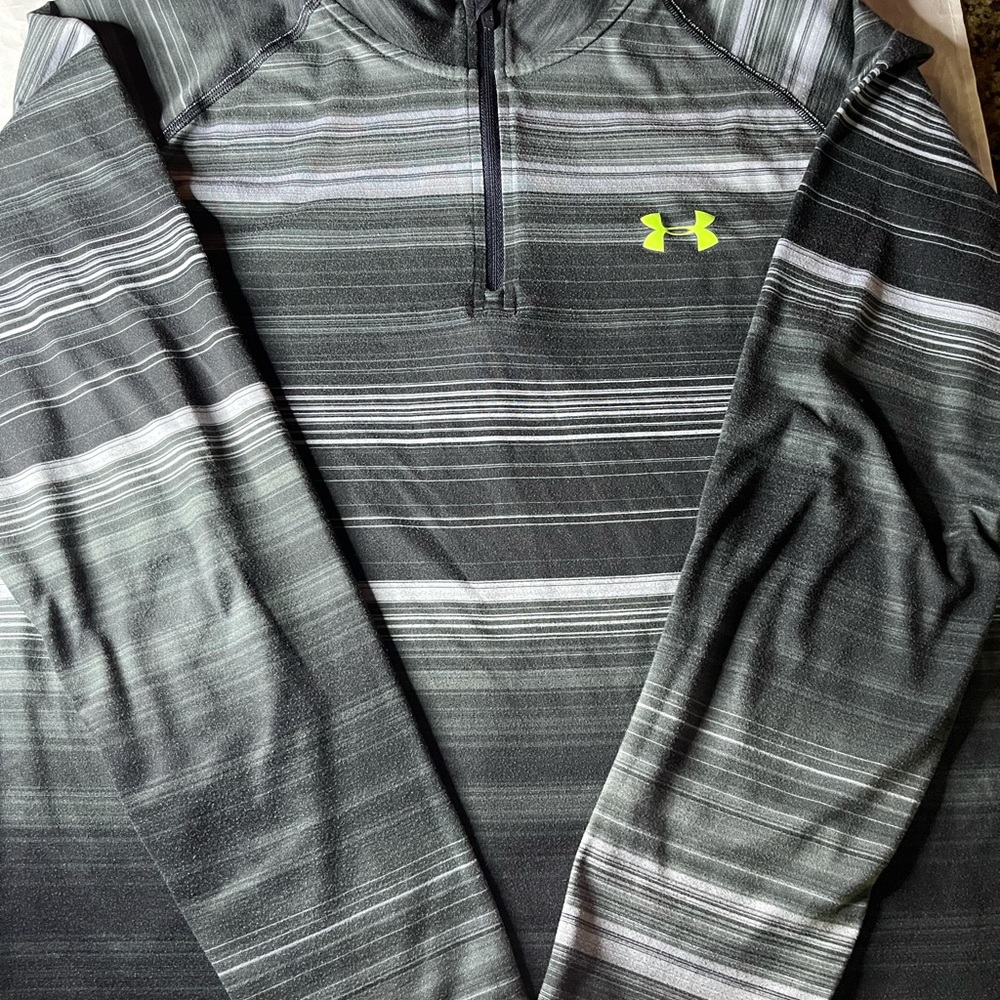 Under Armour Tech Print ¼ Zip L/S Shirt